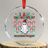 Funny Xmas Crystal Glass Ornament I Am The Ghost Of Christmas Present TS09