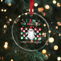 Funny Xmas Crystal Glass Ornament I Am The Ghost Of Christmas Present TS09