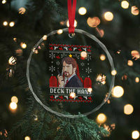 Funny Xmas Nakatomi Plaza Crystal Glass Ornament Deck The Hans TS11