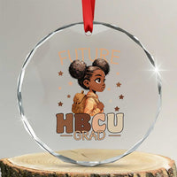 Future HBCU Grad Black Girl Crystal Glass Ornament College Bound Pride Black Excellence Supporters