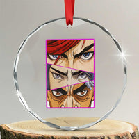Futuristic Legends Anime Eyes Crystal Glass Ornament Gift For League Gamer Fans - Wonder Print Shop