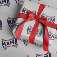 Game Day Baseball Mama Wrapping Paper Roll Proud Mom Gift
