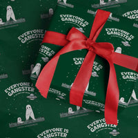 Gangster Til The Pants Start Walkin Nightcrawler Wrapping Paper Roll Funny Cryptid Hunter - Wonder Print Shop