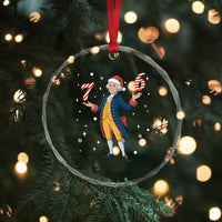 George Washington 67 Meme Crystal Glass Ornament Funny Christmas Gift - Wonder Print Shop