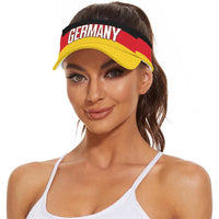 Germany 2026 Football Sun Visor Cap Deutschland Die Mannschaft