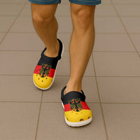 Germany Clogs Shoes Flag Color Inspiration - Wonder Print Shop