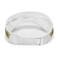 Ghana 2026 Football Sun Visor Cap Go Black Stars