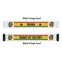 Ghana World Football 2026 Soccer Scarf Ancient Kings Modern Warriors