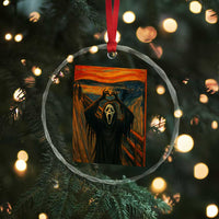 Ghost Heart Hands Crystal Glass Ornament Scary Face Horror Halloween TS10