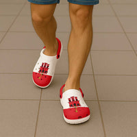 Gibraltar Clogs Shoes Flag Color Inspiration - Wonder Print Shop