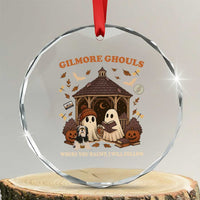 Gilmore Ghouls Halloween Crystal Glass Ornament Retro Book Lover Cute Ghost Fall Pumpkin TS10