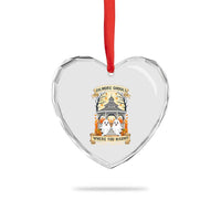 Gilmore Ghouls Halloween Ghost Heart Crystal Glass Ornament Cute Couple Spooky Boo with Fall Gazebo - Wonder Print Shop