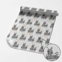 Go On Now Git Funny Saint Patrick Banishing Snakes Wrapping Paper Roll Irish History Humor St Patricks Day