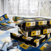 God Bless Pope Leo XIV Wrapping Paper Roll 267th Pope Vatican Flag - Wonder Print Shop