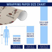God Forbid a White Boy Get a Lil Motion Wrapping Paper Roll Marcus The Worm Robert Meme Funny Internet Quote - Wonder Print Shop