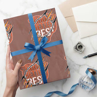 Good Better Best Graphic Wrapping Paper Roll Motivational Football Fans - Wonder Print Shop