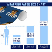 Goop Meme Explosion Wrapping Paper Roll Screaming Peanut Cowboy Brainrot Energy - Wonder Print Shop