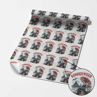Gothic Summerween Wrapping Paper Roll Spooky Summer Halloween Horror Character - Wonder Print Shop