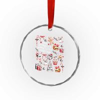 Gothic Xmas Crystal Glass Ornament Have Yourself A Scary Little Christmas TS09