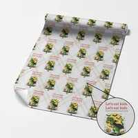 Grammar English Teacher Wrapping Paper Roll Funny Halloween Dinosaurs Pumpkin Punctuation Saves Lives