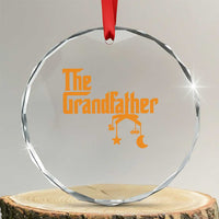 Grandfather Crystal Glass Ornament Funny Grandpa Fathers Day - Wonder Print Shop