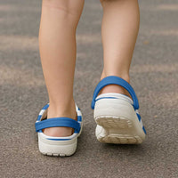 Greece Clogs Shoes Flag Color Inspiration - Wonder Print Shop