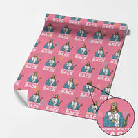 Guess Whos Back Wrapping Paper Roll Funny Religious Jesus Back Cute Bunny