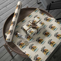 Gulf of Mexico Forever Since 1550 Wrapping Paper Roll Golfo De Mexico Para Siempre Retro Beach - Wonder Print Shop