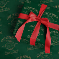 Gulf Of Mexico Wrapping Paper Roll Foxtrot Delta Tango FDT Resist - Wonder Print Shop