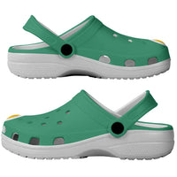 Guyana Clogs Shoes Heritage Palette Flag-Inspired - Wonder Print Shop