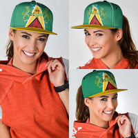 Guyana Cricket Amazon Warriors Snapback Cap Flag Style - Wonder Print Shop