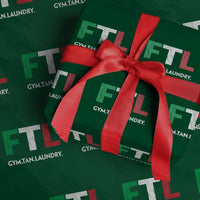 Gym Tan Laundry GTL Italian Flag Wrapping Paper Roll - Wonder Print Shop