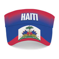 Haiti 2026 Football Sun Visor Cap Ayiti Allez Les Grenadiers
