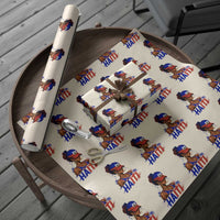 Haitian Princess Wrapping Paper Roll Haiti Flag Haitienne Melanin Black Girls