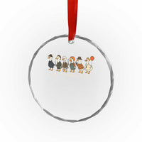Halloween Funny Goose Costume Crystal Glass Ornament Funny Spooky Season Horror Movie TS10