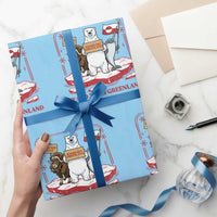 Hands Off Greenland Wrapping Paper Roll Support Greenlander Gift