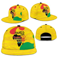 Hands Off Traore Burkina Faso Africa Snapback Cap - Wonder Print Shop