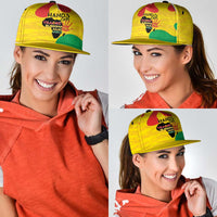 Hands Off Traore Burkina Faso Africa Snapback Cap - Wonder Print Shop