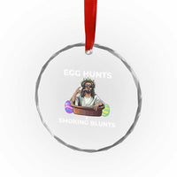 Happy 420 Easter Crystal Glass Ornament Blunt Stoner TS02