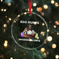 Happy 420 Easter Crystal Glass Ornament Blunt Stoner - Wonder Print Shop