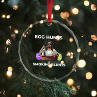 Happy 420 Easter Crystal Glass Ornament Blunt Stoner TS02