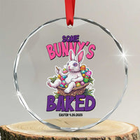 Happy 420 Easter Crystal Glass Ornament Bunny Funny Weed Smoking Rabbit Cannabis 4/20 Day - Wonder Print Shop