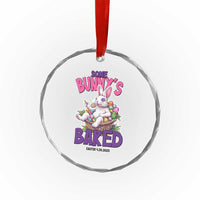 Happy 420 Easter Crystal Glass Ornament Bunny Funny Weed Smoking Rabbit Cannabis 4/20 Day TS02