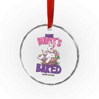 Happy 420 Easter Crystal Glass Ornament Bunny Funny Weed Smoking Rabbit Cannabis 4/20 Day - Wonder Print Shop