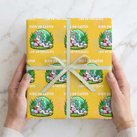 Happy 420 Easter Wrapping Paper Roll Funny Bunny Marijuana Cannabis Weed