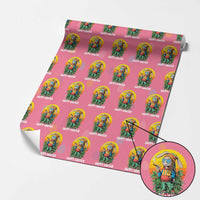 Happy 420 Easter Wrapping Paper Roll Funny Bunny Smoking Weed