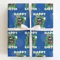 Happy 420 Easter Wrapping Paper Roll Funny Smoking Easter Bunny