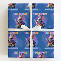 Happy 420 Easter Wrapping Paper Roll Funny Smoking Easter Bunny Smells Funny Easter