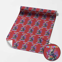 Happy 420 Easter Wrapping Paper Roll Funny Smoking Easter Bunny Smells Funny Easter - Wonder Print Shop