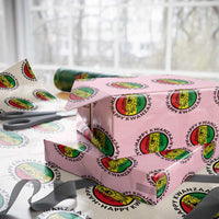 Happy Kwanzaa King Lion Of Africa Heritage Gift Wrapping Paper Roll - Wonder Print Shop